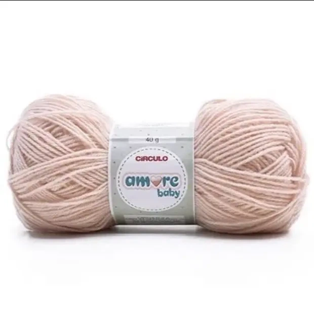 7563 AMORE BABY пряжа (100% акріл, 40гр. 200м. ), бежевий - Фото 1 7563 AMORE BABY пряжа (100% акріл, 40гр. 200м. ), бежевий - изображение 1