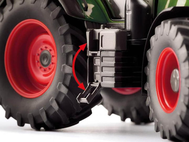 Model Siku pojazd rolniczy Fendt 724 Vario z ładowarką czołową 10786900000 (4006190778695) - obraz 2