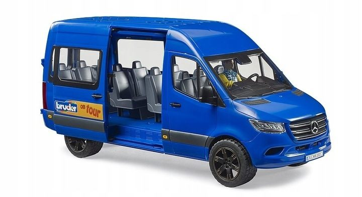Zestaw Bruder Mercedes-Benz Sprinter osobowy z figurką 2681 (4001702026813) - obraz 1