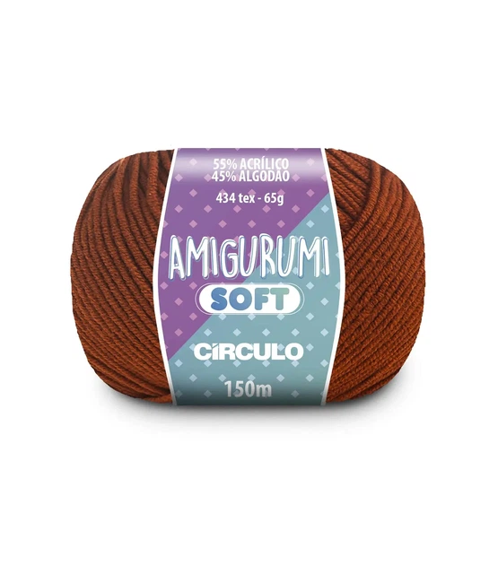 7529 AMIGURUMI SOFT (55% акрил, 45% бавовна, 65гр. 150м.) - Фото 1 7529 AMIGURUMI SOFT (55% акрил, 45% бавовна, 65гр. 150м.) - зображення 1