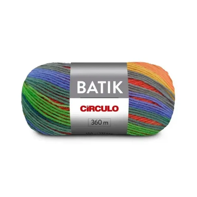 9962 BATIK пряжа (100% акріл, 100 гр. 360м), різнокольоровий - Фото 1 9962 BATIK пряжа (100% акріл, 100 гр. 360м), різнокольоровий - изображение 1
