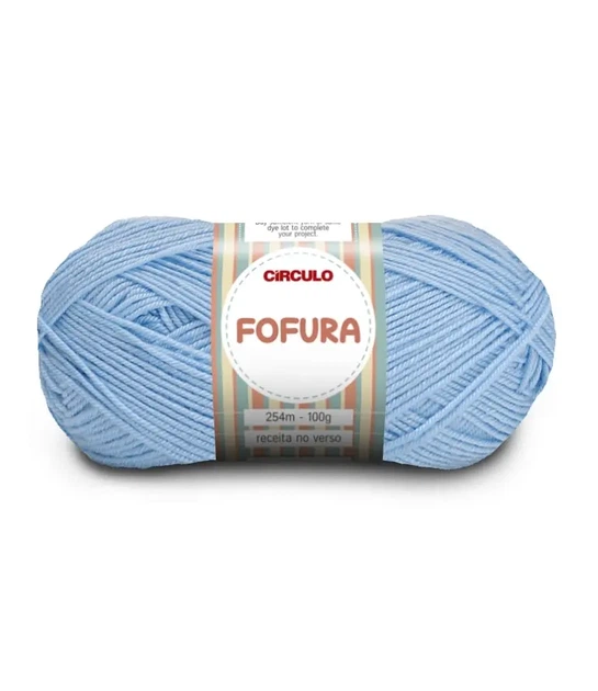 2253 FOFURA пряжа (100% акрил, 100гр. 254м ), блакитний - Фото 1 2253 FOFURA пряжа (100% акрил, 100гр. 254м ), блакитний - изображение 1