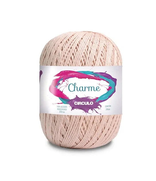7563 CHARME пряжа (100% мерс.бавовна, 150гр. 396м. ), бежевий - Фото 1 7563 CHARME пряжа (100% мерс.бавовна, 150гр. 396м. ), бежевий - изображение 1