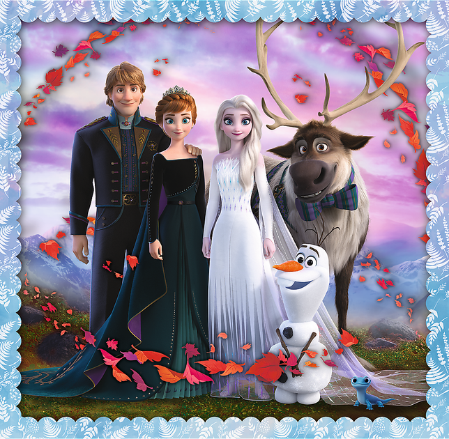 Пазлы 3 in 1 Trefl Frozen II Волшебная история 20+36+50 элементов (5900511348538) - Фото 3 Пазлы 3 in 1 Trefl Frozen II Волшебная история 20+36+50 элементов (5900511348538) - изображение 3