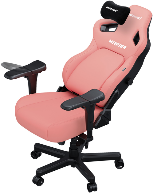 Крісло ігрове Anda Seat Kaiser 4 XL Creamy Pink (AD12YDDC-XLL-20-P-PV/C) - зображення 2