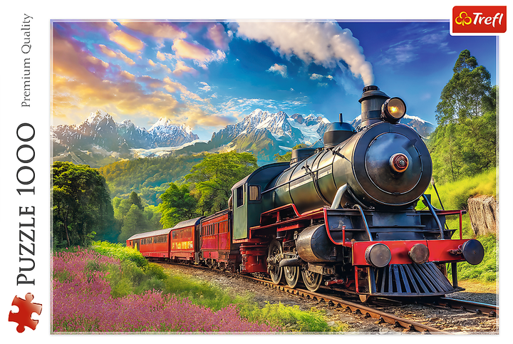 Пазл Trefl Подорож на поїзді 1000 елементів 10929 (5900511109290) - зображення 2