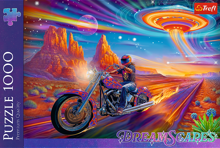 Пазл Trefl DreamScapes Дика їзда 1000 елементів 10930 (5900511109306) - зображення 2
