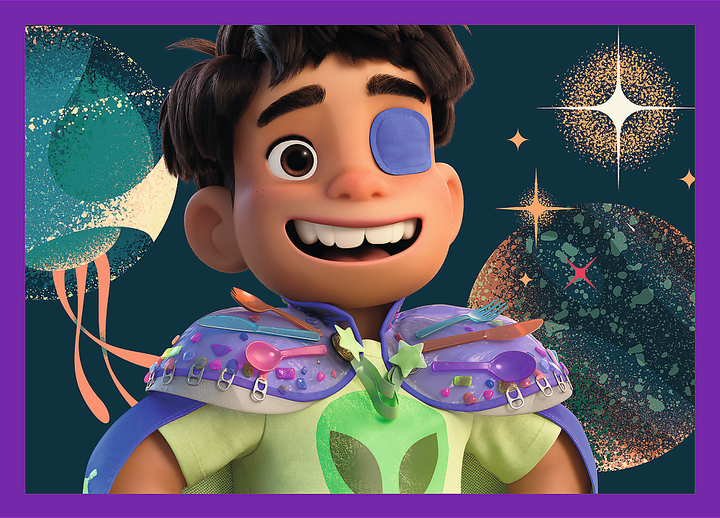 Пазли 4в1 Trefl Elio Позаземні місії 35+48+54+70 елементів 34665 (5900511346657) - зображення 4