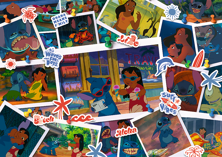 Пазл Trefl Lilo & Stitch Сладкие воспоминания 1000 элементов (5900511108828) - Фото 2 Пазл Trefl Lilo & Stitch Сладкие воспоминания 1000 элементов (5900511108828) - изображение 2
