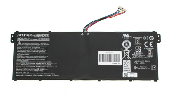 ALLBATTERY Acer AC14B8K 15.2V 48Wh - Фото 1 ALLBATTERY Acer AC14B8K 15.2V 48Wh - зображення 1