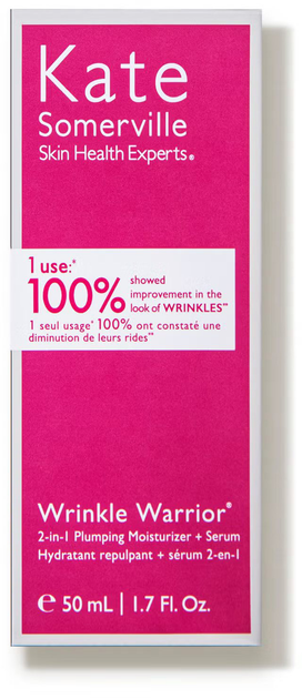 Крем для обличчя Kate Somerville Wrinkle Warrior 2-в-1 Plumping Moisturizer + Serum зволожувальний 50 мл (813920015241) - зображення 3