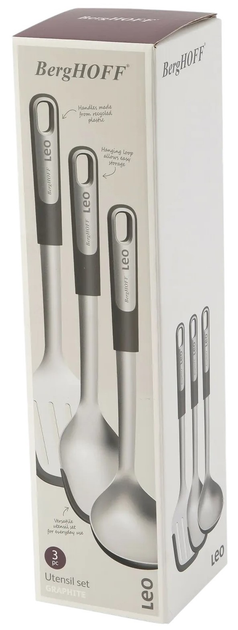 Набір кухонних аксесуарів Berghoff Leo Graphite 3 предмети (5413821365787) - зображення 3