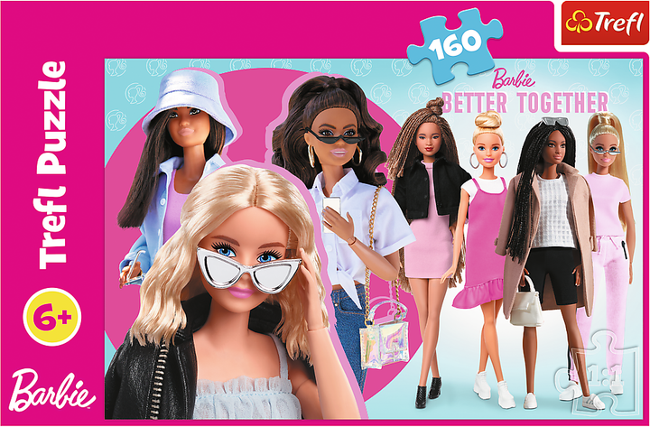 Пазл Trefl Barbie Барби и ее мир 160 элементов (5900511154191) - Фото 3 Пазл Trefl Barbie Барби и ее мир 160 элементов (5900511154191) - изображение 3