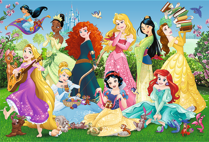 Пазл Trefl Disney Princess Волшебные принцессы 100 элементов (5900511164176) - изображение 2