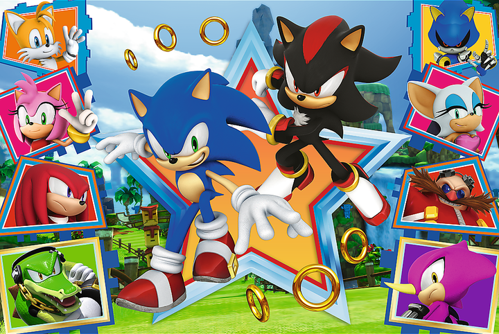 Пазл Trefl Sonic Встречайте Соника 100 элементов (5900511164657) - изображение 2