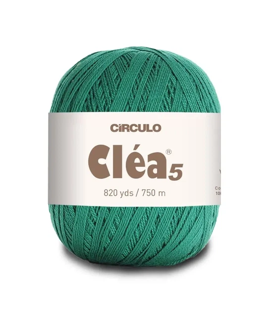 5363 CLEA 5 пряжа(100% мерс.бавовна, 151гр. 750м. ), бірюзовий - Фото 1 5363 CLEA 5 пряжа(100% мерс.бавовна, 151гр. 750м. ), бірюзовий - изображение 1