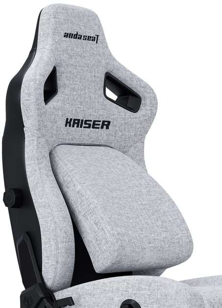 Крісло ігрове Anda Seat Kaiser 4 L Gray Fabric (AD12YDDC-L-20-G-CF) - зображення 4