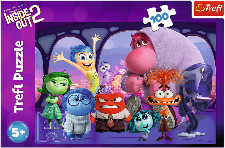 Пазл Trefl Inside Out 2 Навиворіт 100 елементів 16477 (5900511164770) - зображення 2