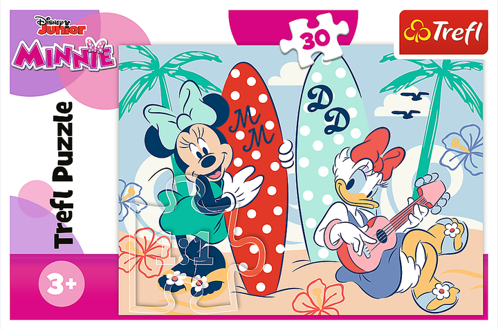 Puzzle Trefl Minnie Mouse Kolorowa Minnie 30 elementów 18302 (5900511183023) - obraz 2
