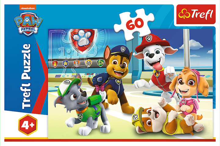 Пазл Trefl Paw Patrol В мире щенков 60 элементов (5900511173925) - Фото 3 Пазл Trefl Paw Patrol В мире щенков 60 элементов (5900511173925) - изображение 3