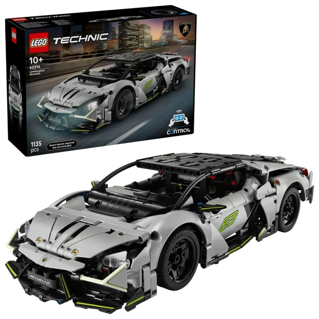 Zestaw klocków LEGO Technic Supersamochód Lamborghini Revuelto 1135 elementów 42214 (5702017816371) - obraz 2