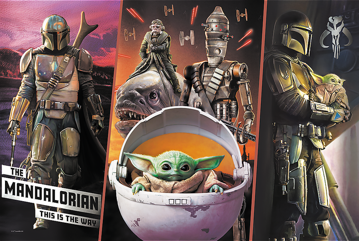 Пазл Trefl Star Wars The Mandalorian Секрет малыша Йоды 300 элементов (5900511230024) - изображение 2