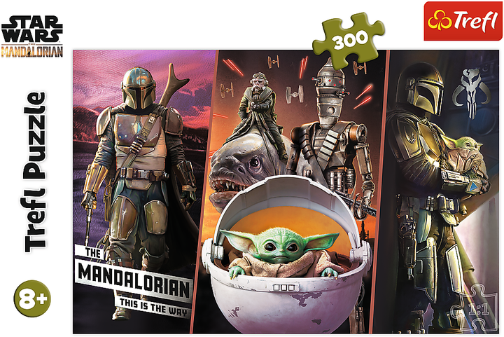 Пазл Trefl Star Wars The Mandalorian Секрет малыша Йоды 300 элементов (5900511230024) - изображение 3