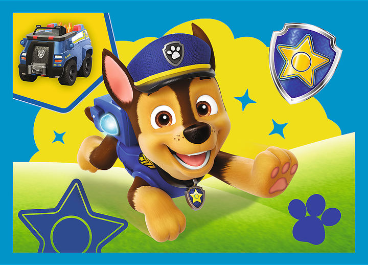 Пазлы 4 in 1 Trefl Paw Patrol Запуск щенков 12+15+20+24 элемента (5900511346282) - изображение 5
