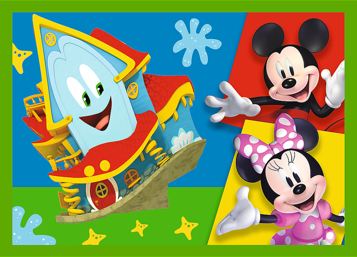 Пазлы 4 in 1 Trefl Mickey & friends Среди друзей 12+15+20+24 элемента (5900511346169) - Фото 4 Пазлы 4 in 1 Trefl Mickey & friends Среди друзей 12+15+20+24 элемента (5900511346169) - изображение 4
