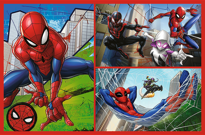 Пазлы Trefl Marvel Spider-man Паучьи истории 2х70 элементов (5900511344431) - изображение 3