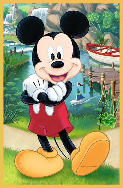 Пазлы Trefl Mickey & friends Мышь на празднике 3х50 элементов (5900511348811) - изображение 3