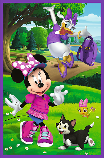 Пазлы Trefl Minnie Mouse Минни и друзья 3х80 элементов (5900511348897) - Фото 3 Пазлы Trefl Minnie Mouse Минни и друзья 3х80 элементов (5900511348897) - изображение 3