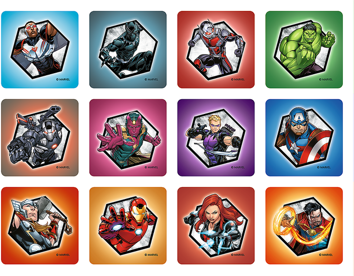 Пазли 2 in 1 Trefl Marvel The Avengers Герої в дії 30+48 елементів + игра Memos 24 детали (5900511933338) - зображення 4