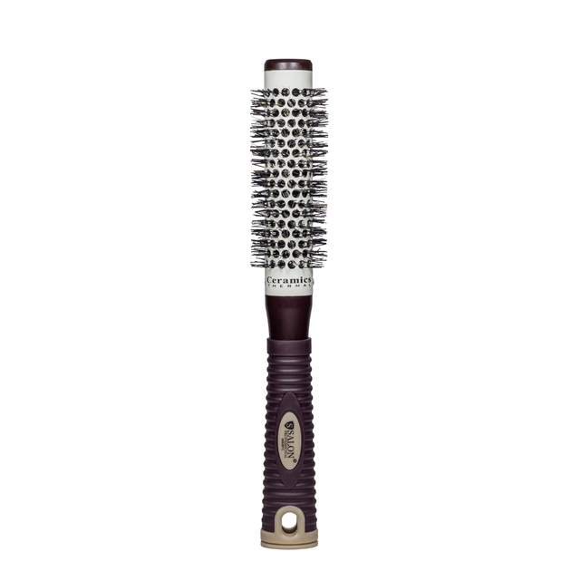 Щётка-брашинг для волос Salon Professional Ceramics Thermal керамическая 9882 BTC - Фото 3 Щётка-брашинг для волос Salon Professional Ceramics Thermal керамическая 9882 BTC - изображение 3