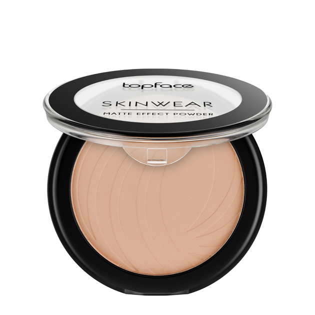 Пудра для обличчя topface Skinwear Matte Effect Powder РТ265 № 05 - Фото 4 Пудра для обличчя topface Skinwear Matte Effect Powder РТ265 № 05 - зображення 4
