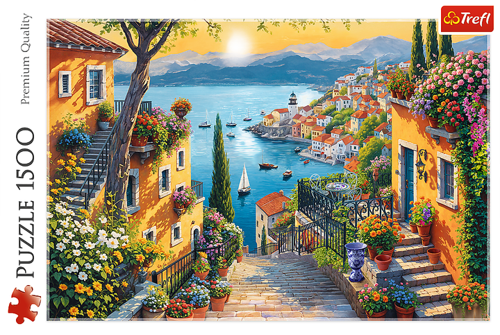 Пазл Trefl Вид на море 1500 елементів 26216 (5900511262162) - зображення 2