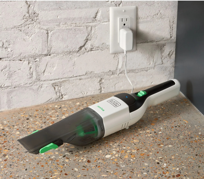 Odkurzacz akumulatorowy Black+Decker REVHV8C Czarno-biały (REVHV8C) - obraz 5