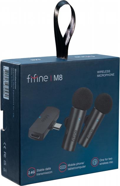 Мікрофон Fifine M6 Wireless (4820216972580) - зображення 4