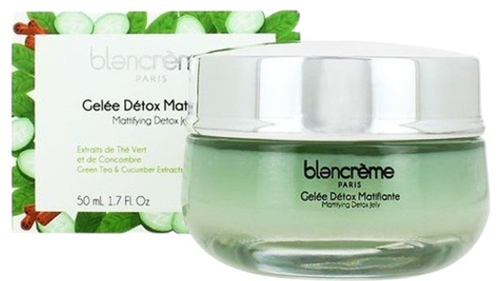 Żel-krem do twarzy Blancreme Mattifying Detox Jelly matujący 50 ml (3700614809255) - obraz 1