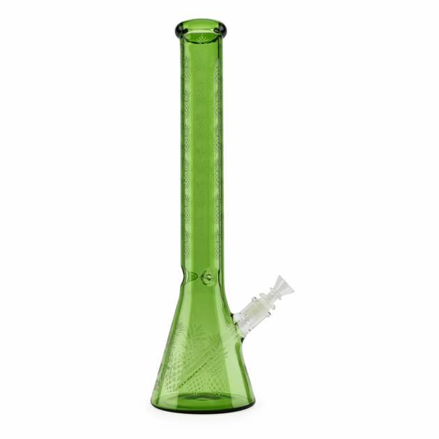 Скляний бонг High Colour Sandblast Beaker - Фото 1 Скляний бонг High Colour Sandblast Beaker - изображение 1