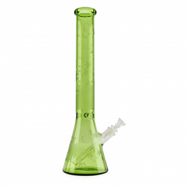 Скляний бонг High Colour Sandblast Beaker - Фото 3 Скляний бонг High Colour Sandblast Beaker - изображение 3
