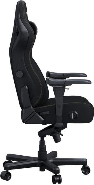 Крісло ігрове Anda Seat Kaiser 4 XL Black Fabric (AD12YDDC-XLL-20-B-CF) - зображення 4