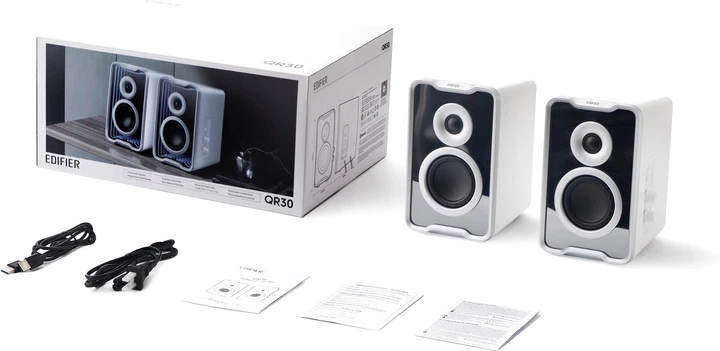 Акустическая система Edifier QR30 2.0 30W Bluetooth White