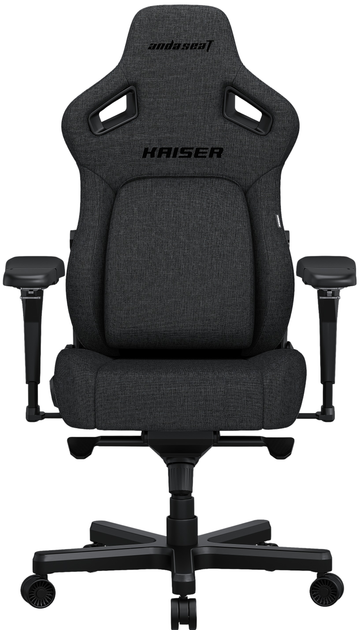 Fotel gamingowy Anda Seat Kaiser 4 XL Dark Gray Fabric (AD12YDDC-XLL-20-GB-CF) - obraz 9