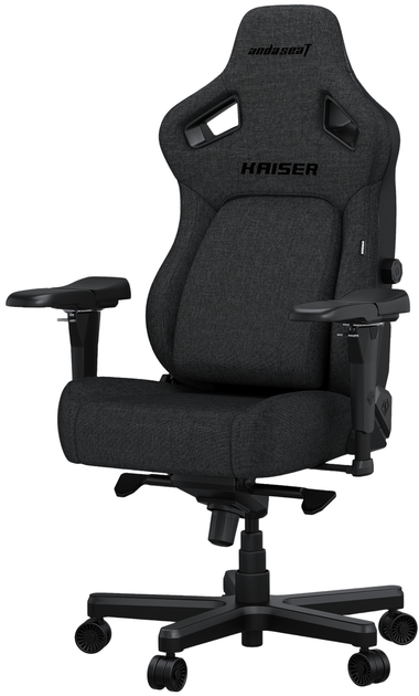 Fotel gamingowy Anda Seat Kaiser 4 XL Dark Gray Fabric (AD12YDDC-XLL-20-GB-CF) - obraz 10