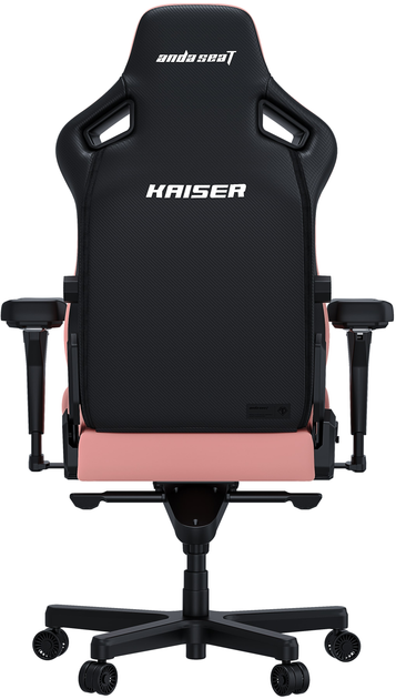 Fotel gamingowy Anda Seat Kaiser 4 L Creamy Pink (AD12YDDC-L-20-P-PV/C) - obraz 4