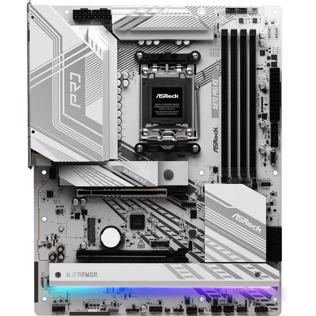 Материнська плата AsRock X870 PRO RS (X870 PRO RS) (Socket AM5, AMD X870, ATX) - изображение 2