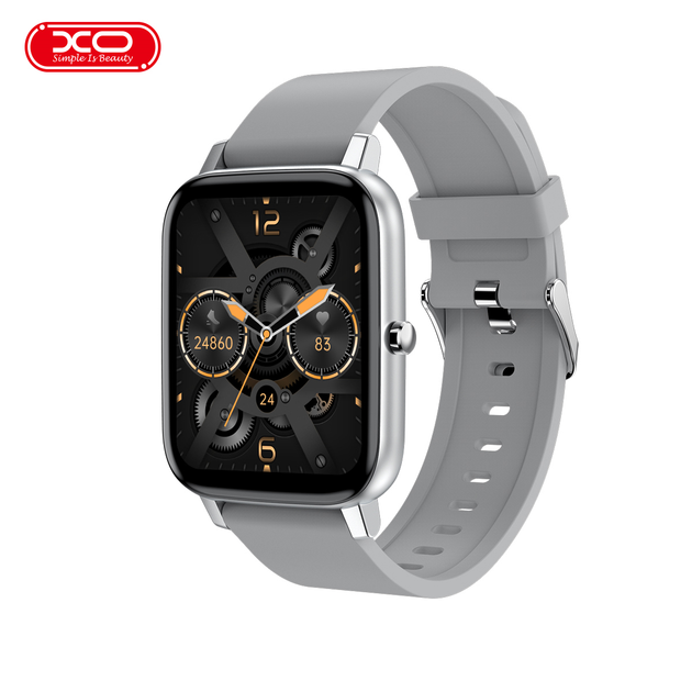 Смарт часы XO H80s Smart Watch серые - изображение 2