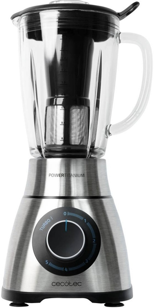 Блендер Cecotec Power Titanium 1300 PerfectMix Black (04140) - зображення 1