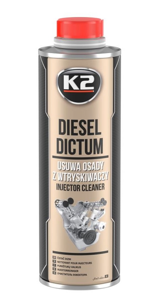 Присадка K 2 для очищення форсунок diesel dictum 500 мл w 325 (5906534016126) - зображення 1